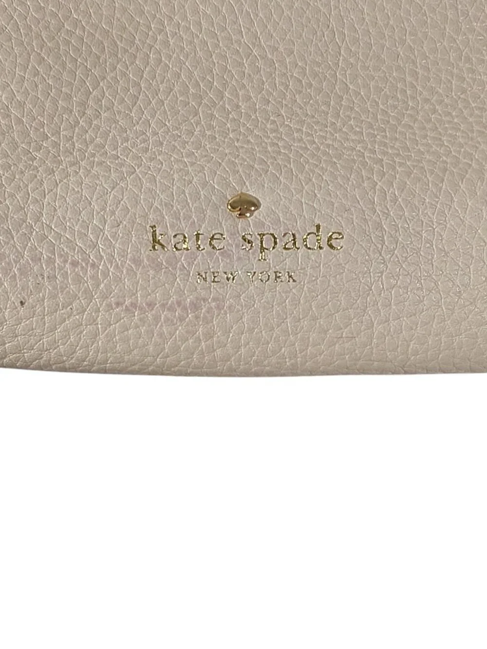 Kate Spade Cobble Hill Small Ella Hobo Bag Crossbody Strap Cream Pebbled Leather